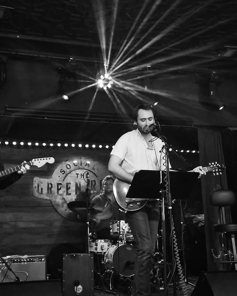 Nick Helldorfer on stage